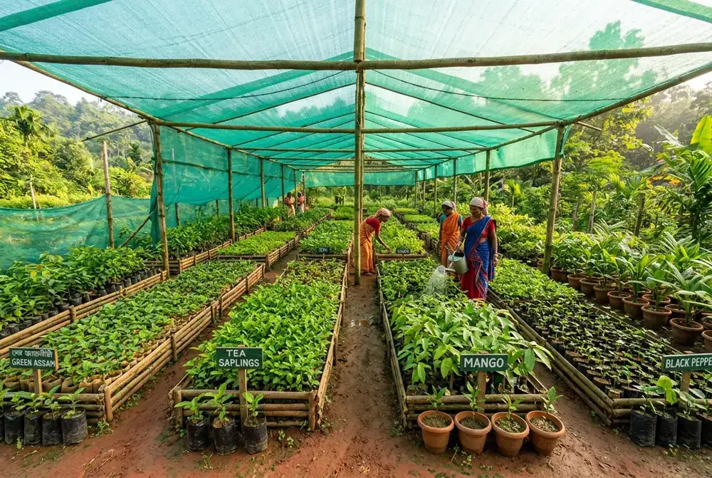Plant nursery beds